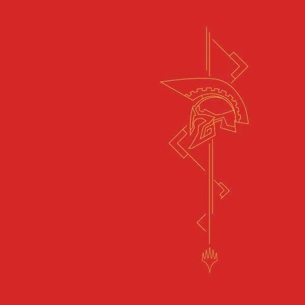 Magic: The Gathering Theros: Beyond Death Asymmetrical Helmet Men's T-Shirt - Red