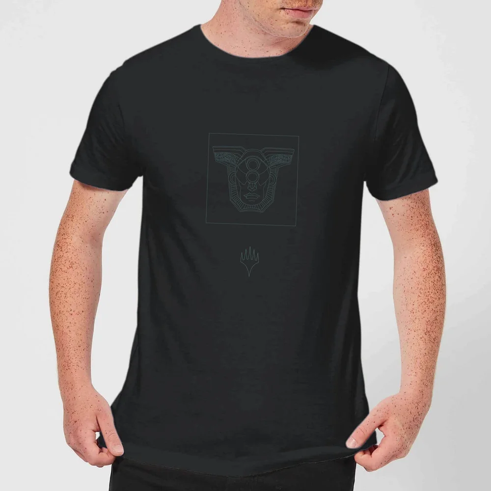 Magic: The Gathering Theros: Beyond Death Mask Men's T-Shirt - Black - S Image 1