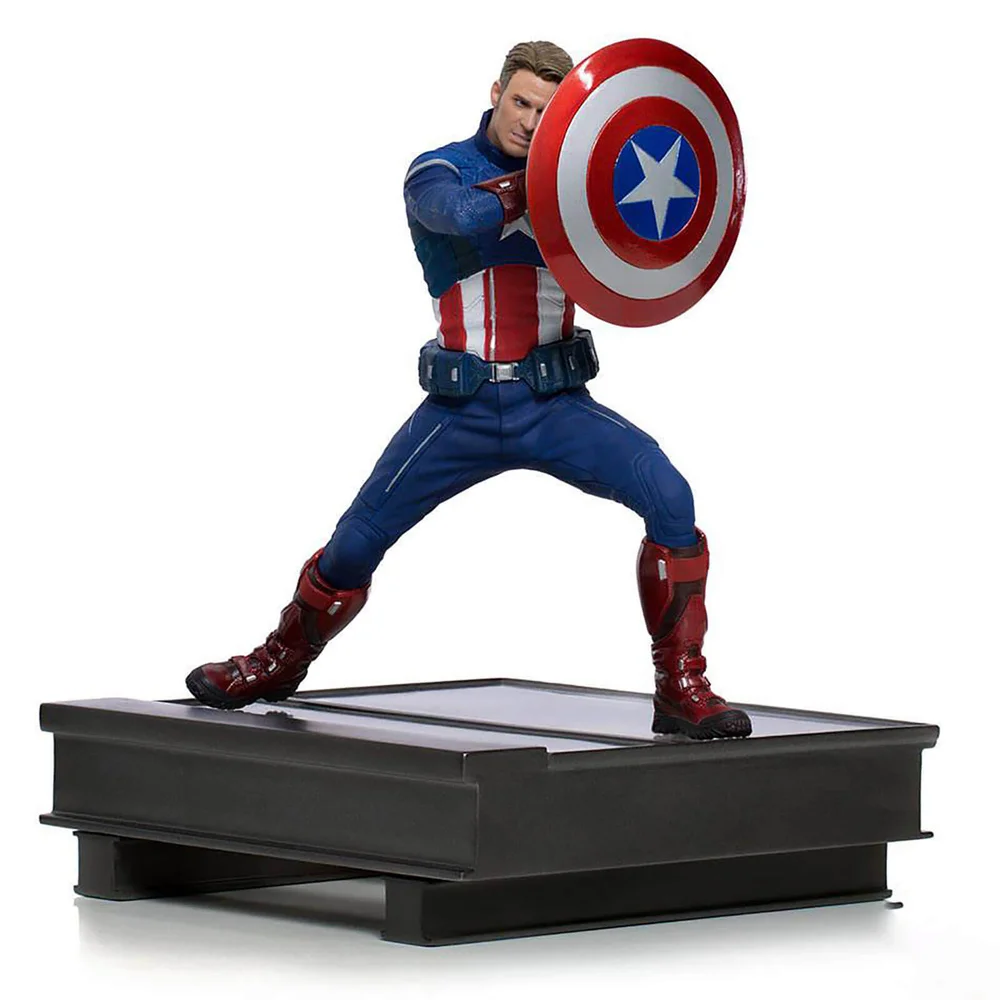 Iron Studios Avengers: Endgame BDS Art Scale Statue 1/10 Captain America 2023 19 cm Image 1