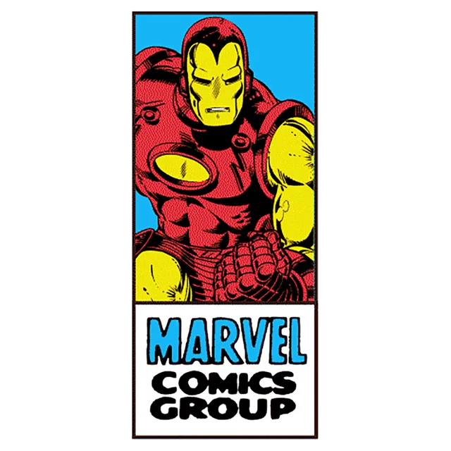 Marvel Iron Man Comic Augmented Reality Pin Badge