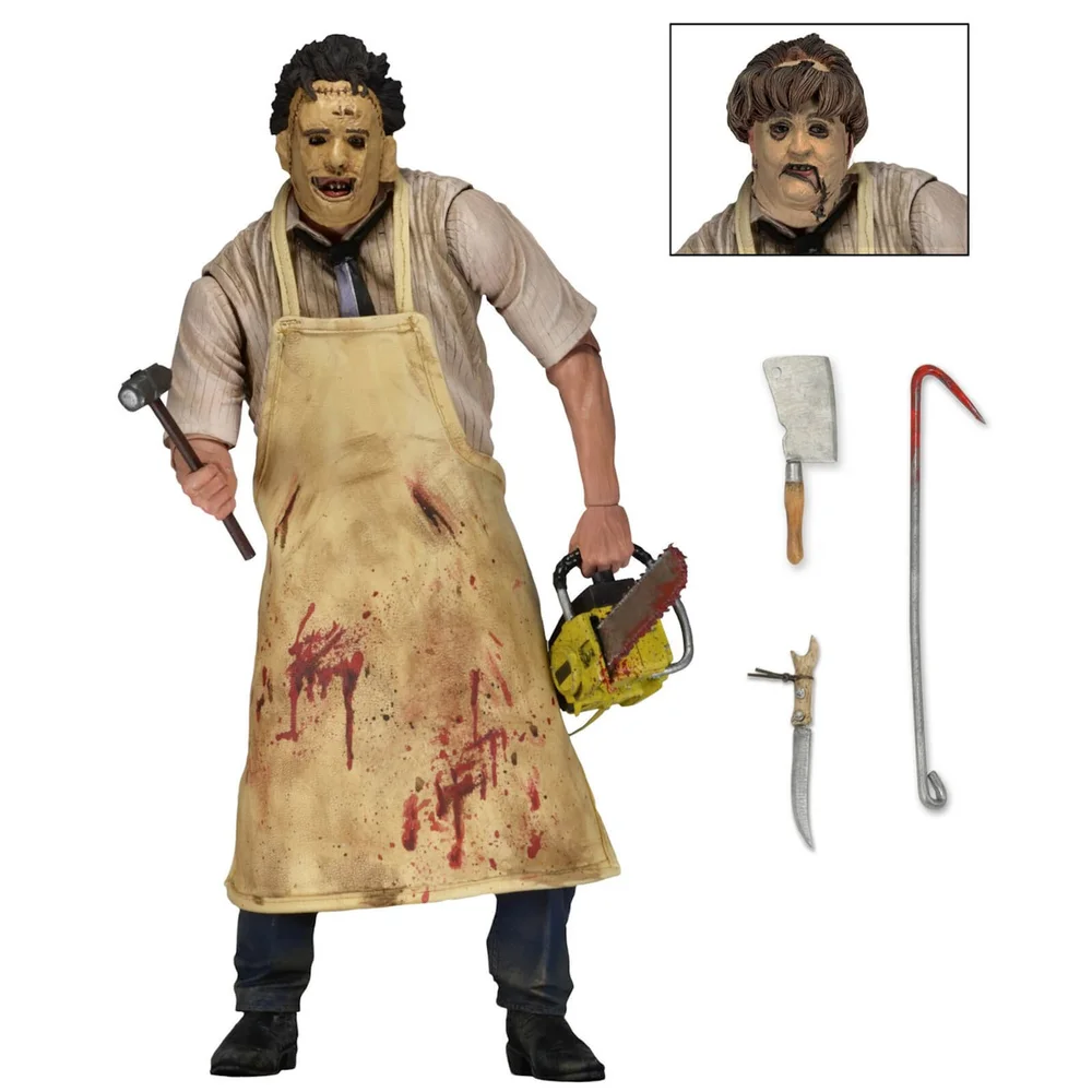 NECA Texas Chainsaw Massacre - 7" Action Figure - Ultimate Leatherface Image 1