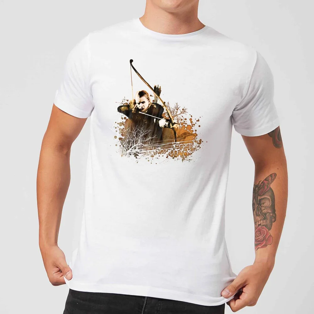 The Lord Of The Rings Legolas Men's T-Shirt - White - S Image 1