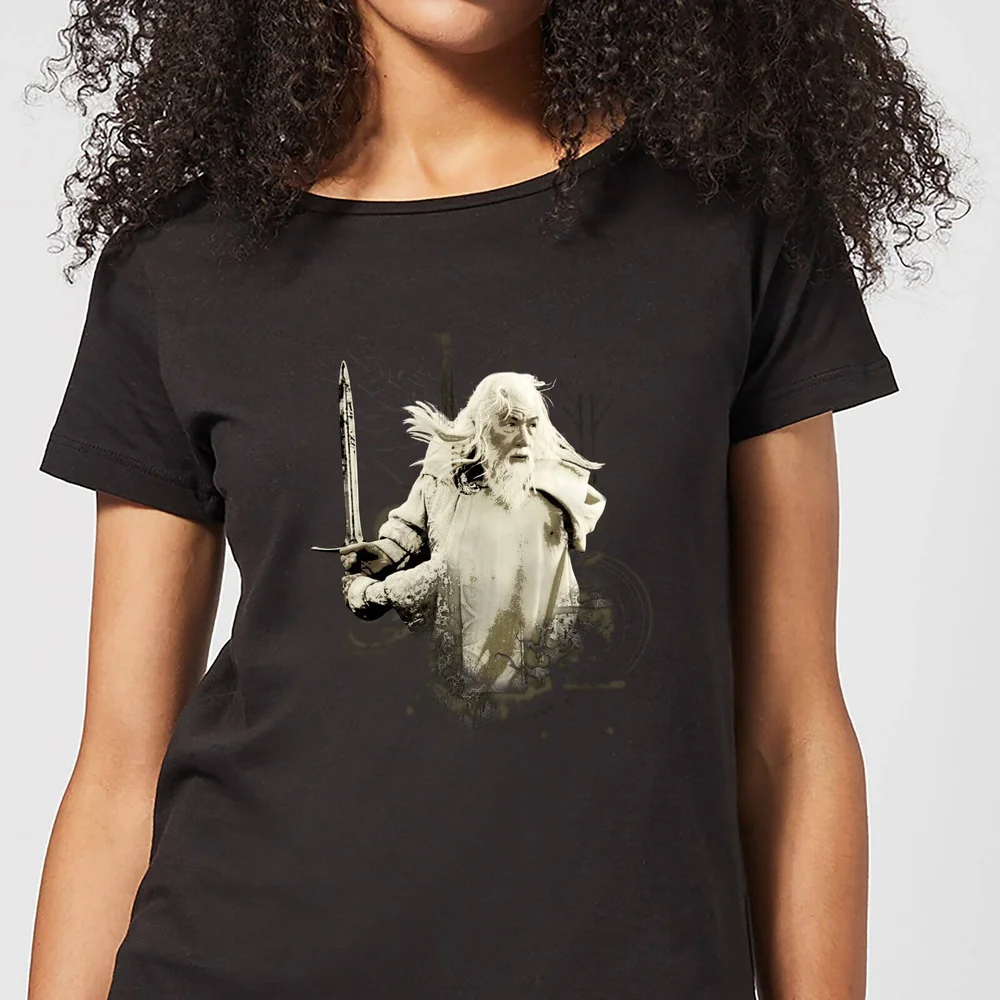 The Lord Of The Rings Gandalf Women's T-Shirt - Black - XS Image 1