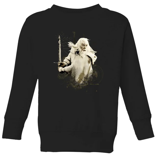 The Lord Of The Rings Gandalf Kids' Sweatshirt - Black