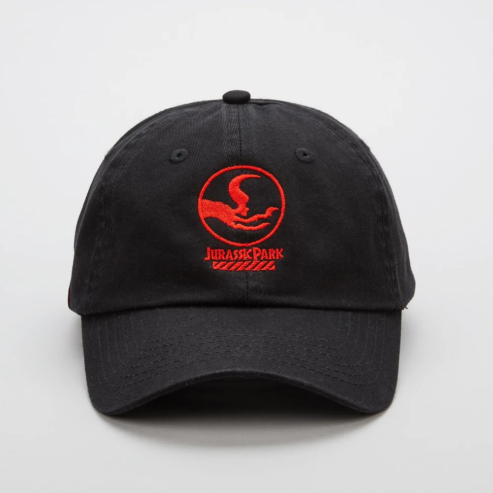 Jurassic Park Primal Raptor Crew Embroidered Cap - Black Image 1