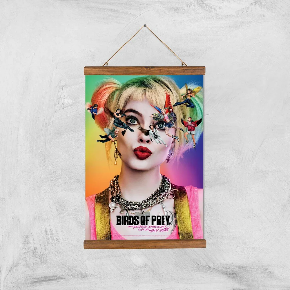 DC Birds Of Prey Giclee Art Print - A3 - Wooden Hanger Image 1