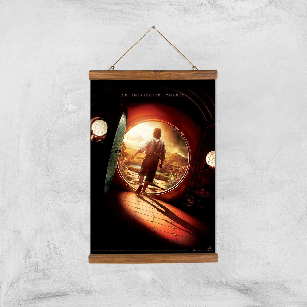 The Hobbit: An Unexpected Journey Giclee Art Print - A3 - Wooden Hanger Image 1