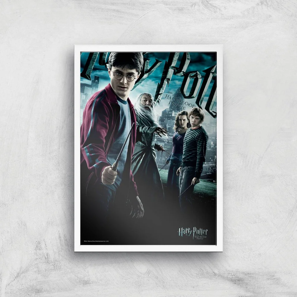 Harry Potter and the Half-Blood Prince Giclee Art Print - A2 - White Frame Image 1