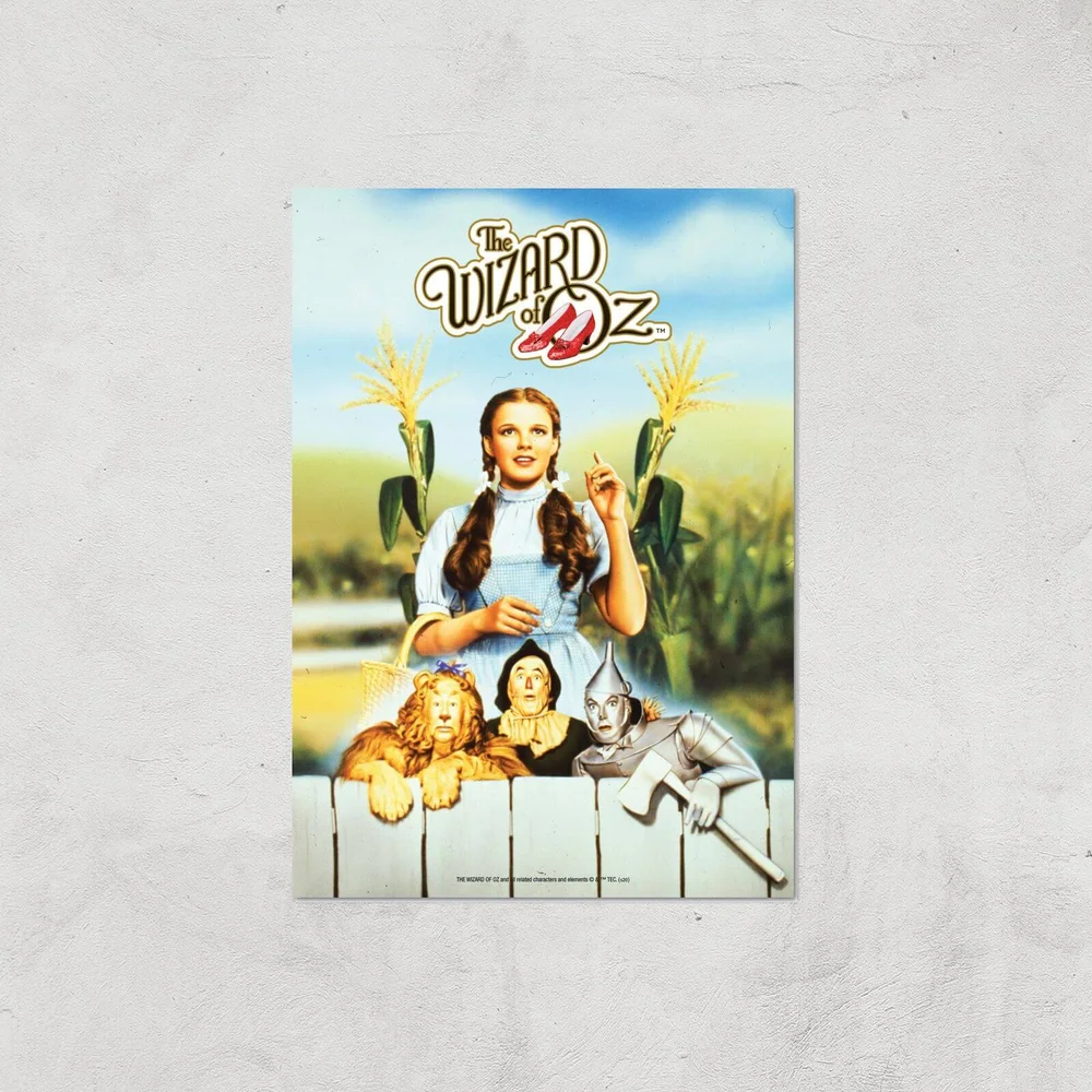 The Wizard Of Oz Giclee Art Print - A4 - Print Only Image 1