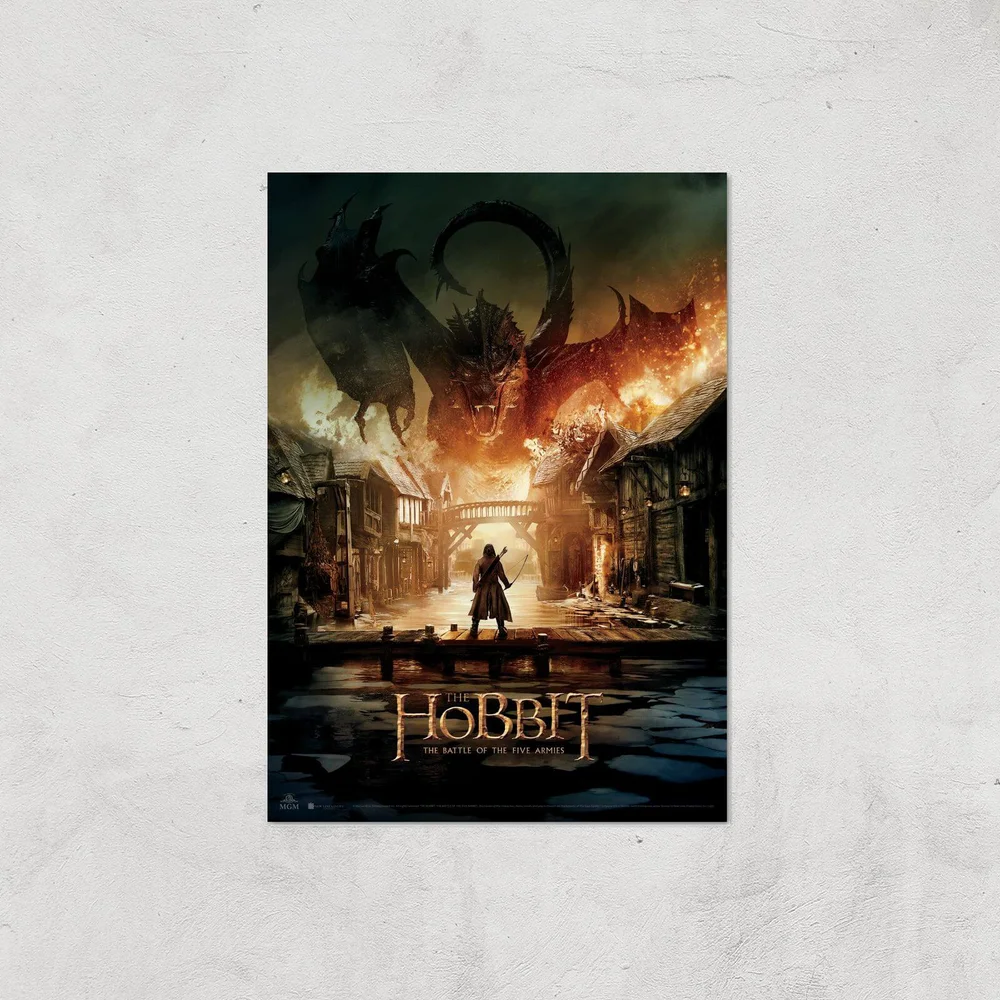 The Hobbit: Battle Of The Five Armies Giclee Art Print - A2 - Print Only Image 1
