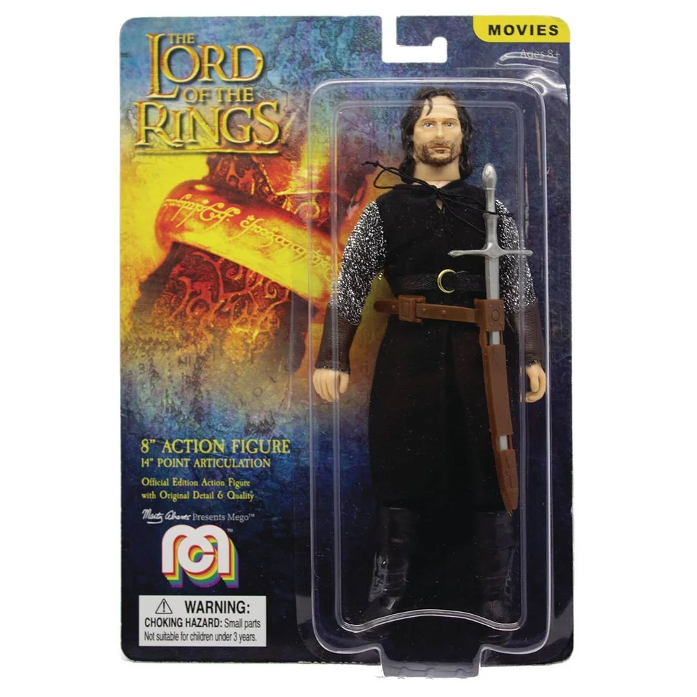 Mego Lord of the Rings - Aragorn 8 Inch Action Figure Image 1