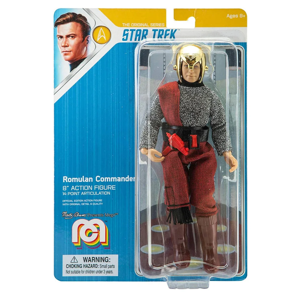Mego Star Trek - Romulan Commander 8 Inch Action Figure Image 1