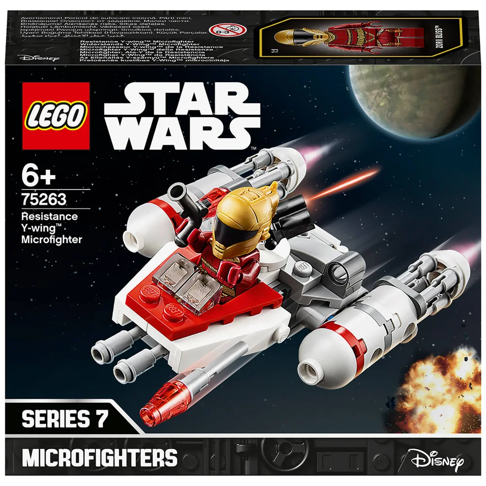 LEGO Star Wars: Resistance Y-wing Microfighter Set (75263) Image 1