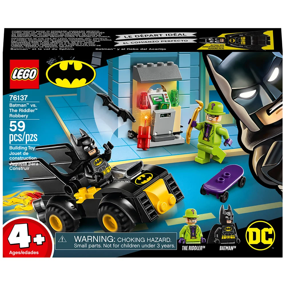 LEGO DC Batman vs. The Riddler Robbery Toy Car (76137) Image 1