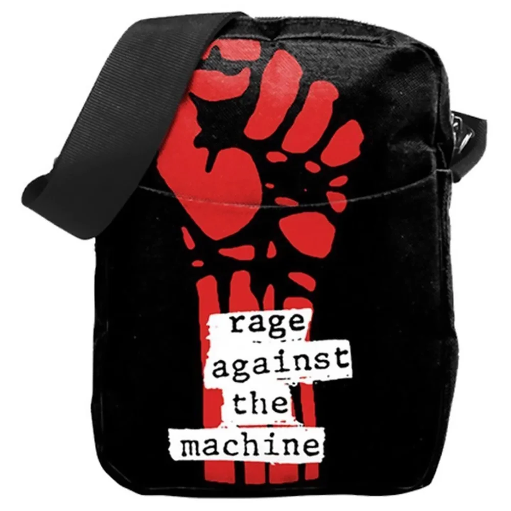 Rocksax Rage Against the Machine Fistfull Cross Body Bag Image 1