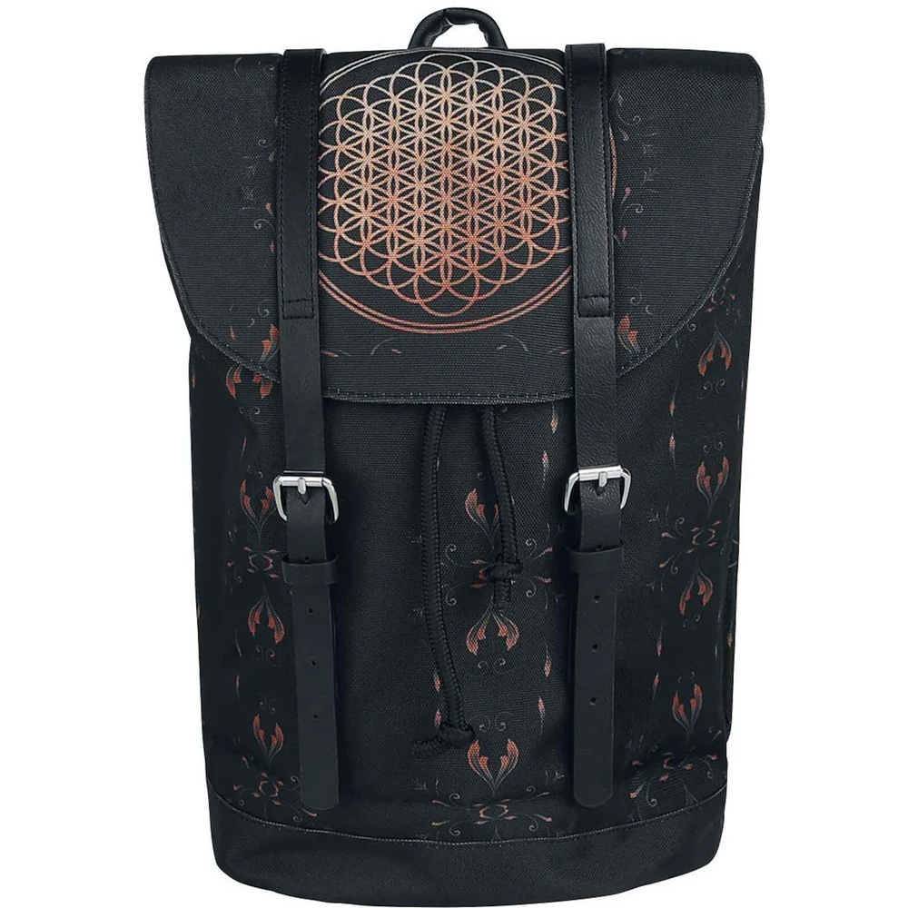Rocksax Bring Me the Horizon Flower of Life Heritage Bag Image 1