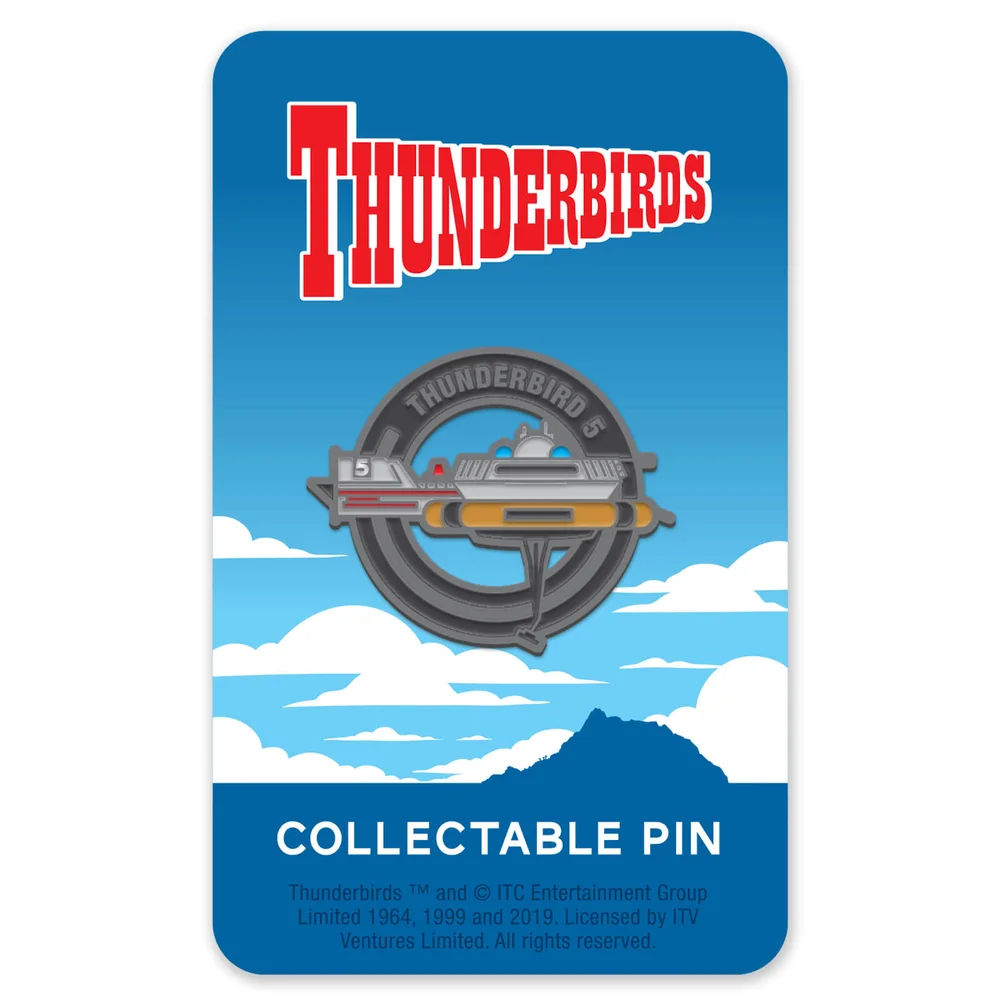 Thunderbirds Enamel Pin Badge 5 Image 1
