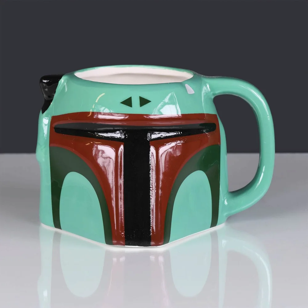 Star Wars Boba Fett 3D Sculpted Mug Image 1