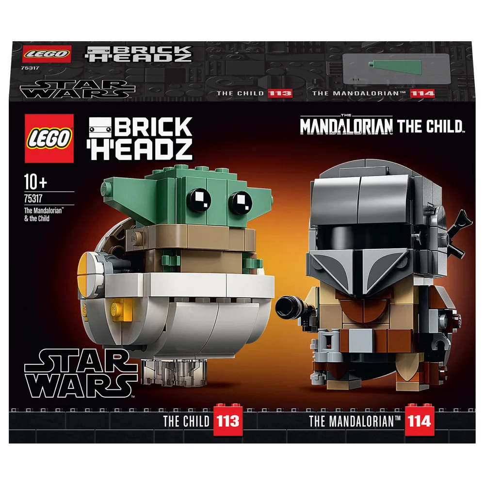 LEGO BrickHeadz Star Wars: The Mandalorian & The Child (75317) Image 1