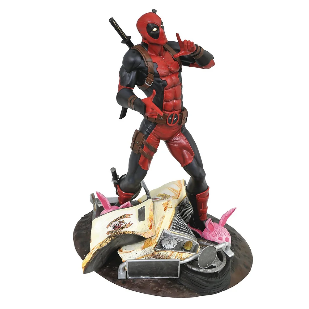Diamond Select Marvel Gallery Taco Truck Deadpool PVC Figure Image 1