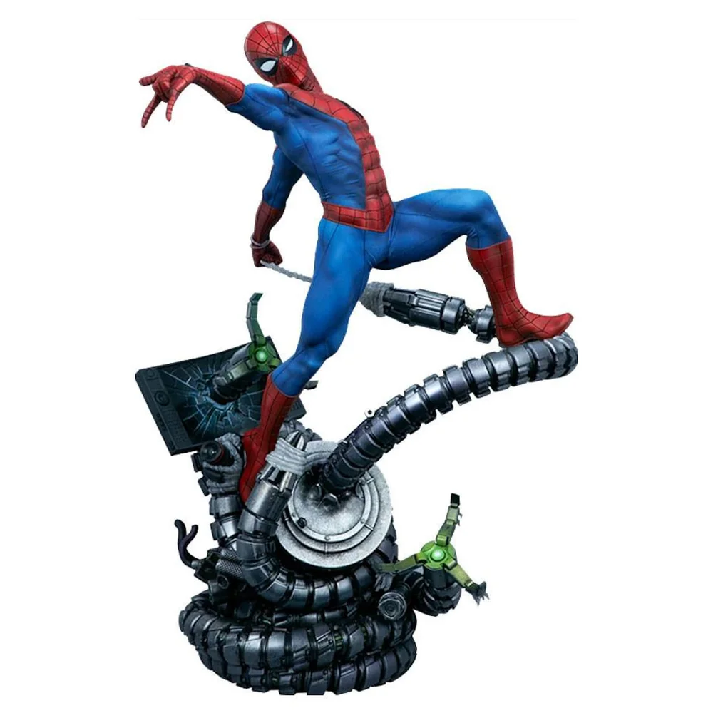 Sideshow Collectibles Marvel Spider-Man Premium Format Limited Edition 22.5 Inch Statue Image 1