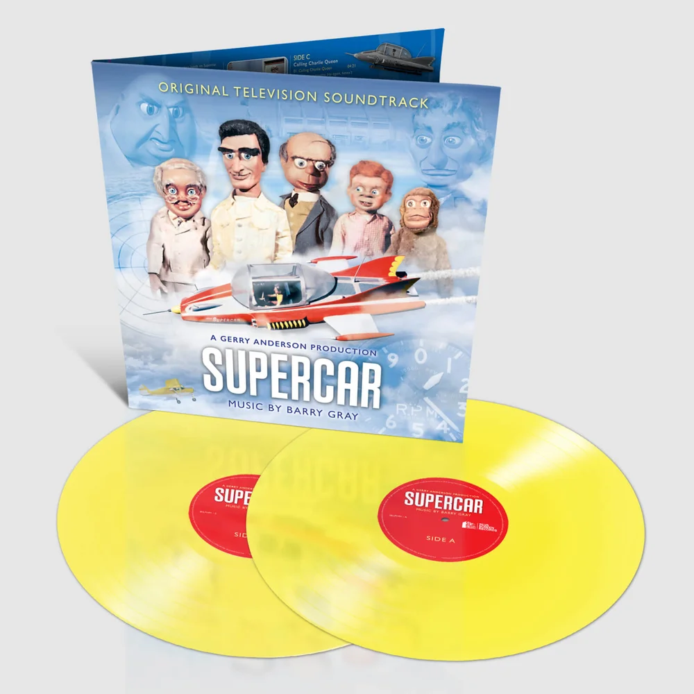 Supercar Original Television Soundtrack 2 x Colour Vinyl Image 1