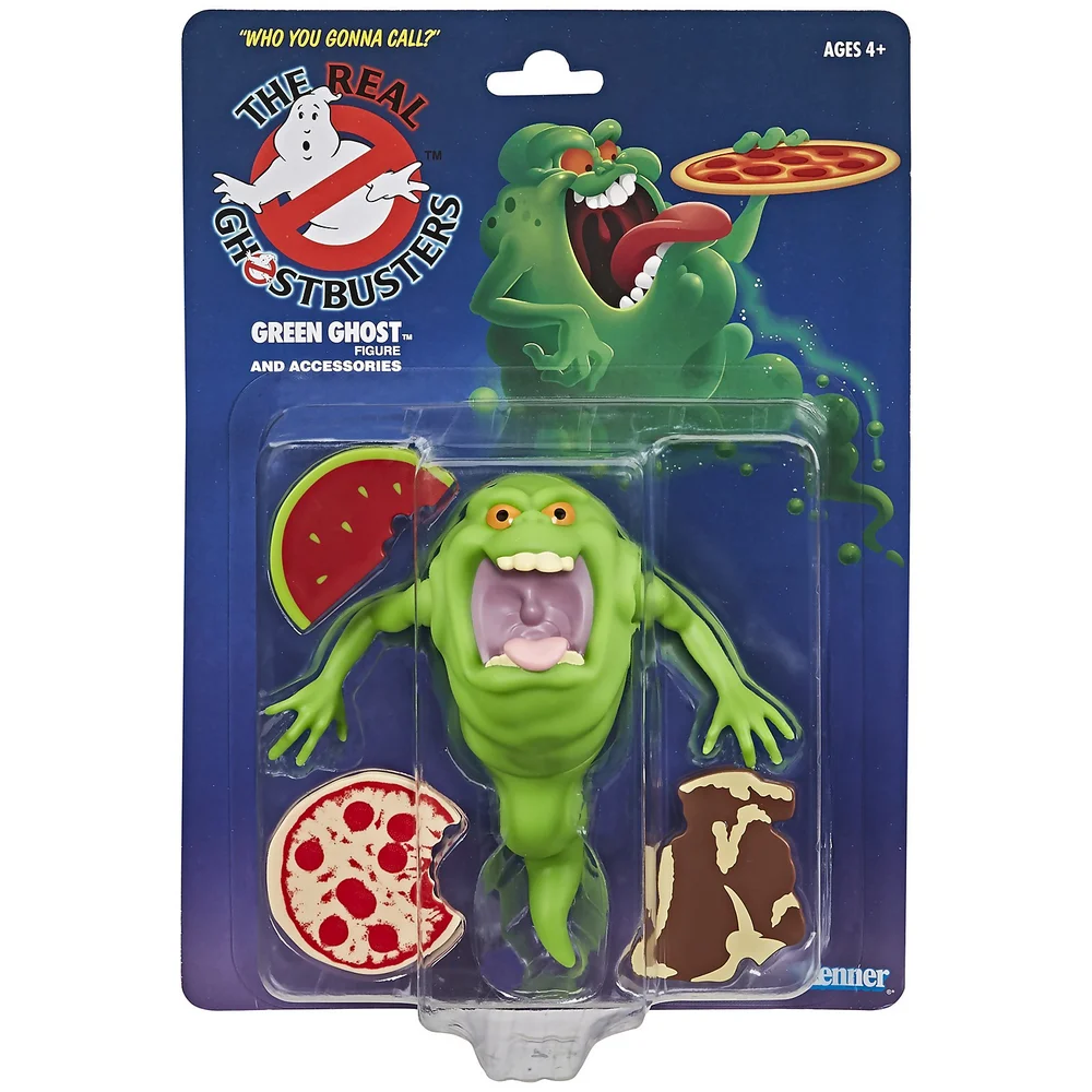 Hasbro Ghostbusters Kenner Classics Green Ghost Slimer Retro Action Figure Image 1