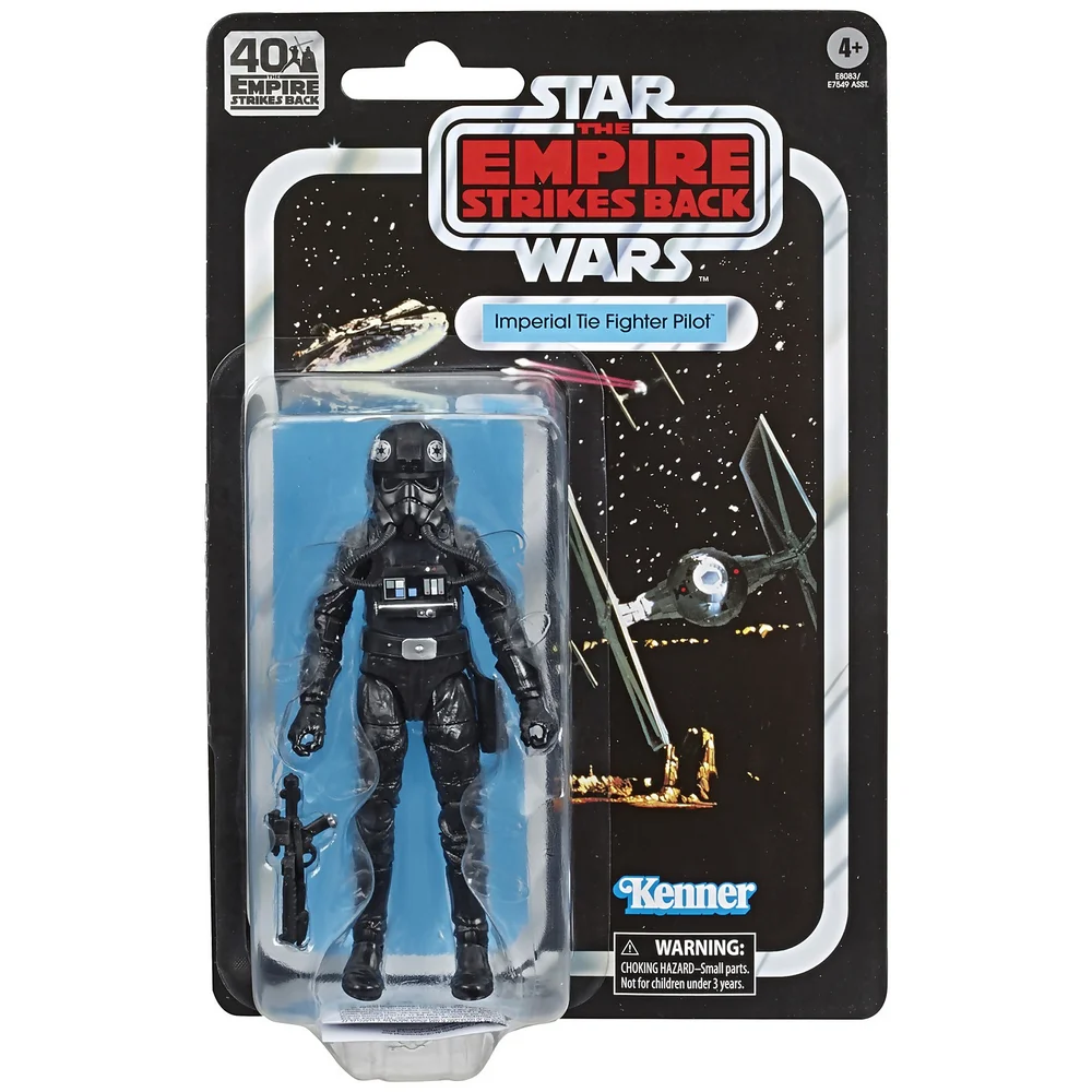 Hasbro Star Wars The Black Series Tie Pilot Toy Action Figure Image 1