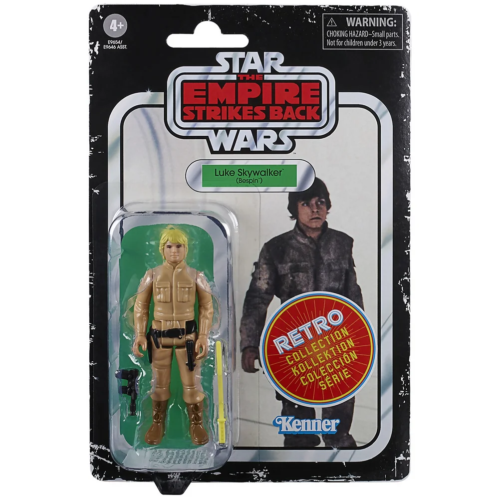Hasbro Star Wars Retro Collection Luke Skywalker (Bespin) Toy Action Figure Image 1