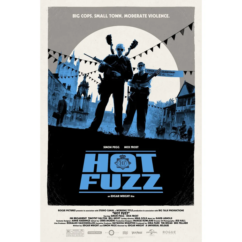Hot Fuzz ScreenPrint by Matt Ferguson Image 1