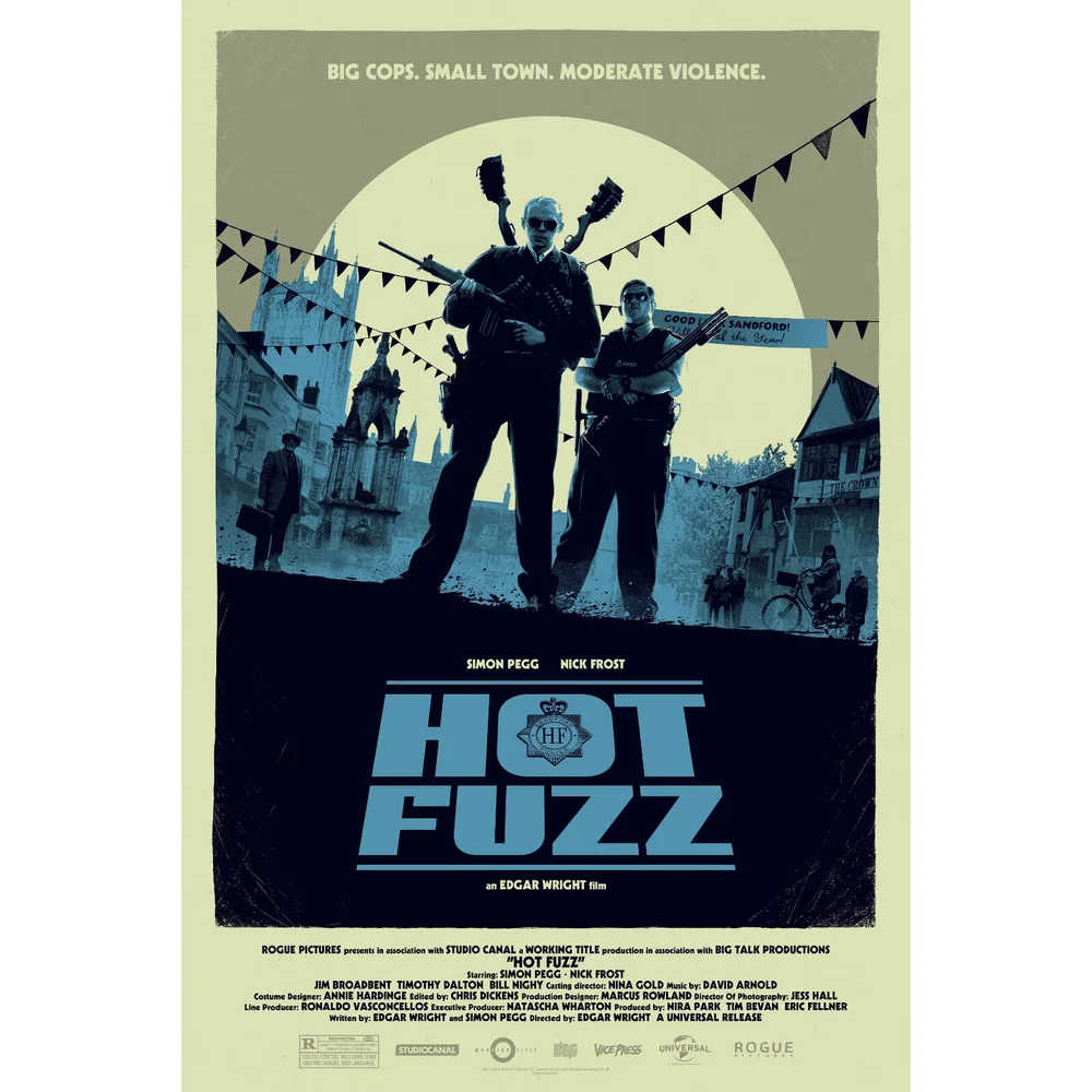 Hot Fuzz Variant ScreenPrint by Matt Ferguson Image 1