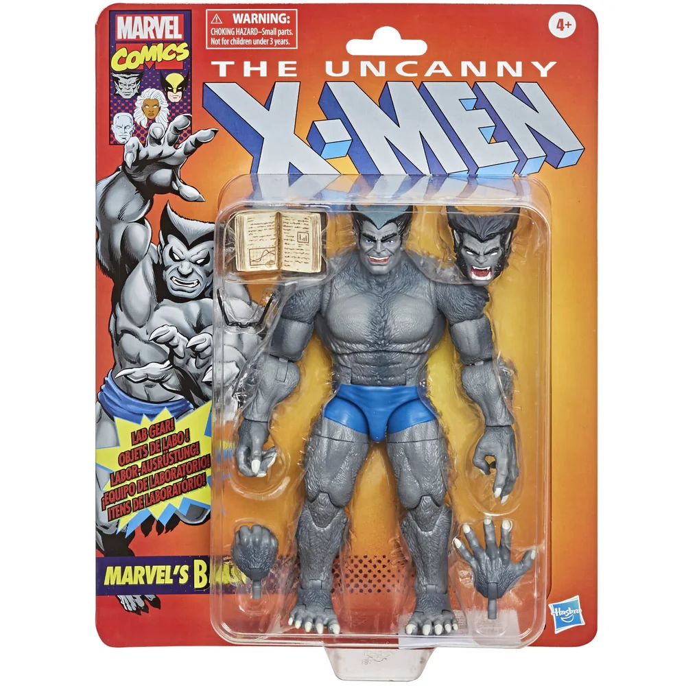 Hasbro Marvel Legends 6-inch Marvel’s X-Men Beast Vintage Collection Action Figure Image 1
