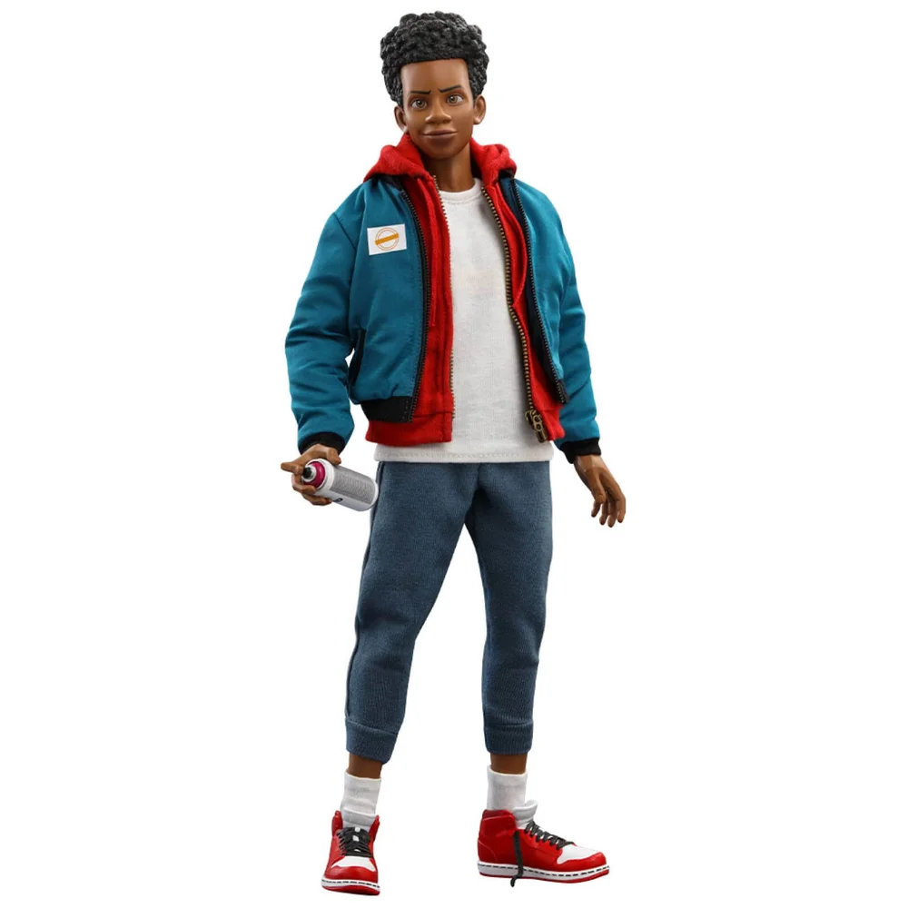 Hot Toys Spider-Man: Into the Spider-Verse Movie Masterpiece Action Figure 1/6 Miles Morales 29 cm Image 1