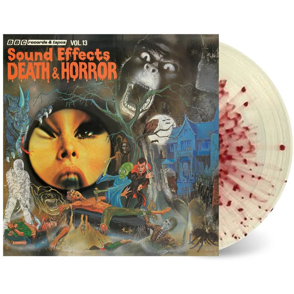 BBC Sound Effects Vol 13 - Death And Horror Vinyl Image 1