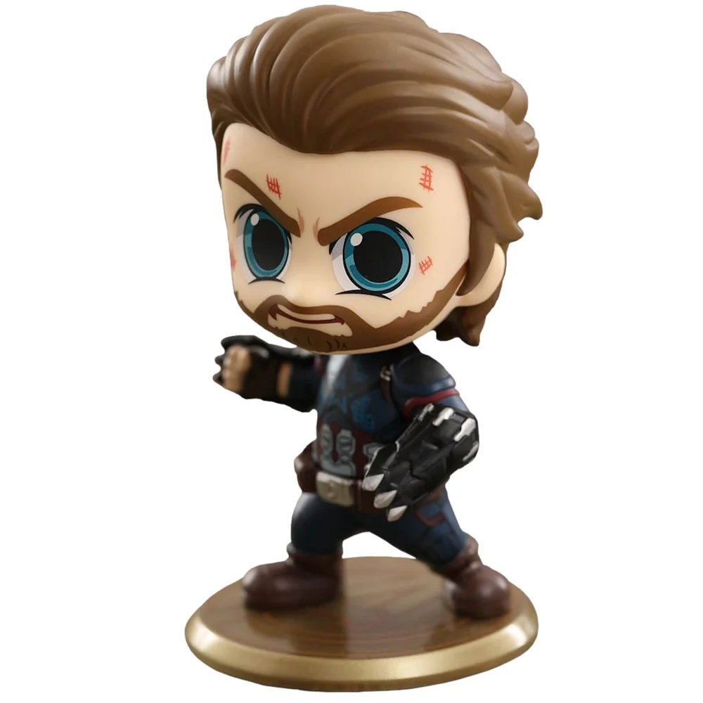 Hot Toys Cosbaby Marvel Avengers: Infinity War Captain America - Size S Image 1