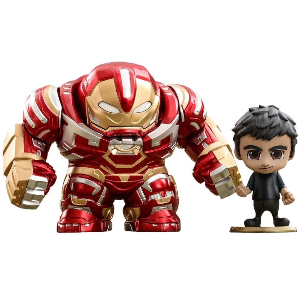 Hot Toys Avengers: Infinity War Cosbaby Hulkbuster Mark 2.0 and Bruce Banner - Size S (Set of 2) Image 1