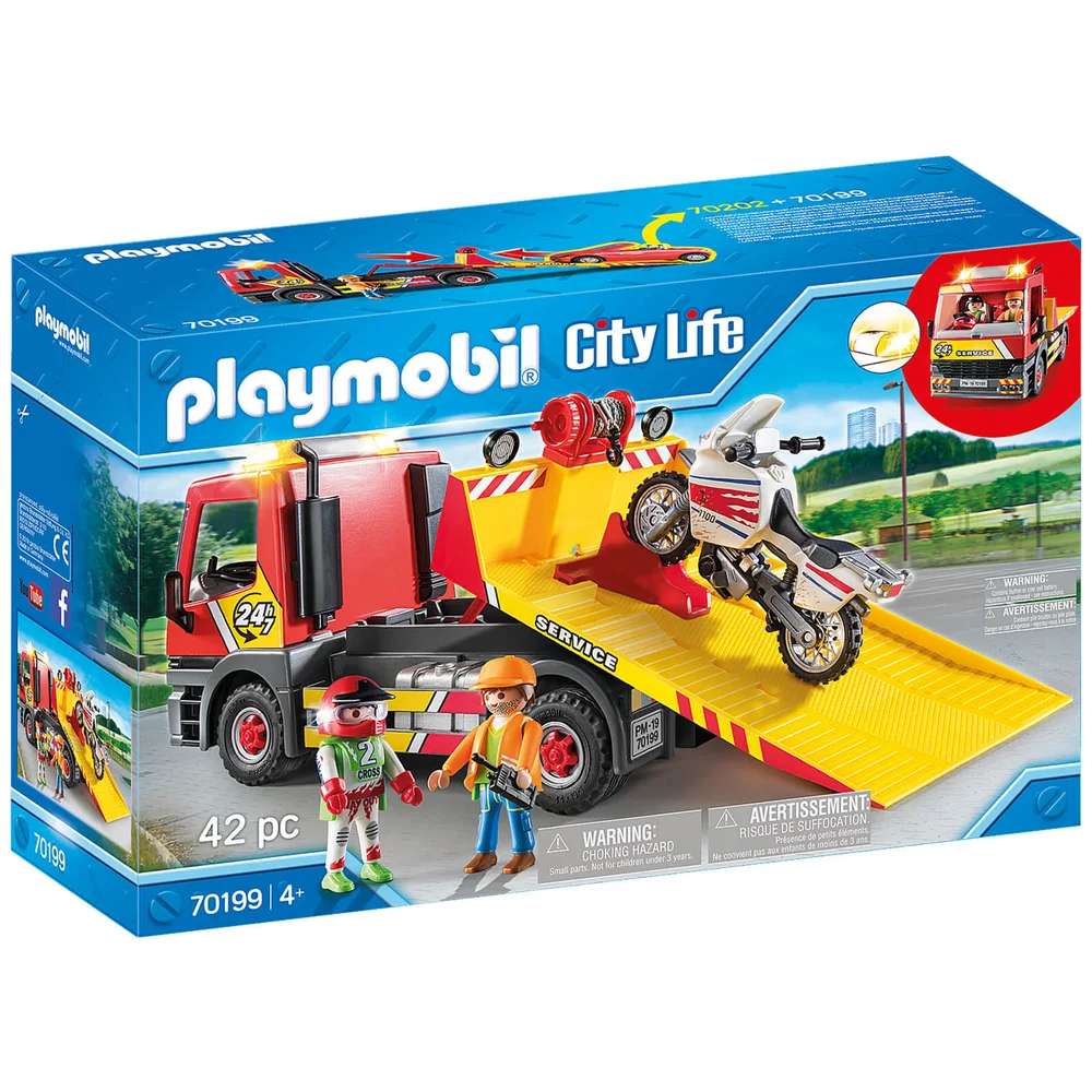 Playmobil City Life Towing Service (70199) Image 1