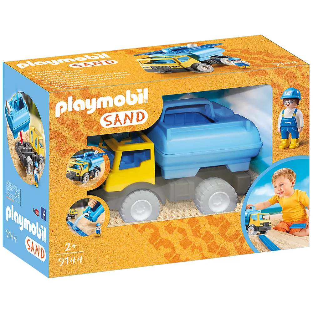 Playmobil Sand Water Tank Truck with Removable Tank (9144) Image 1