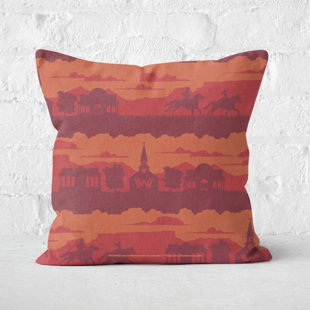 Westworld Park Offline Square Cushion