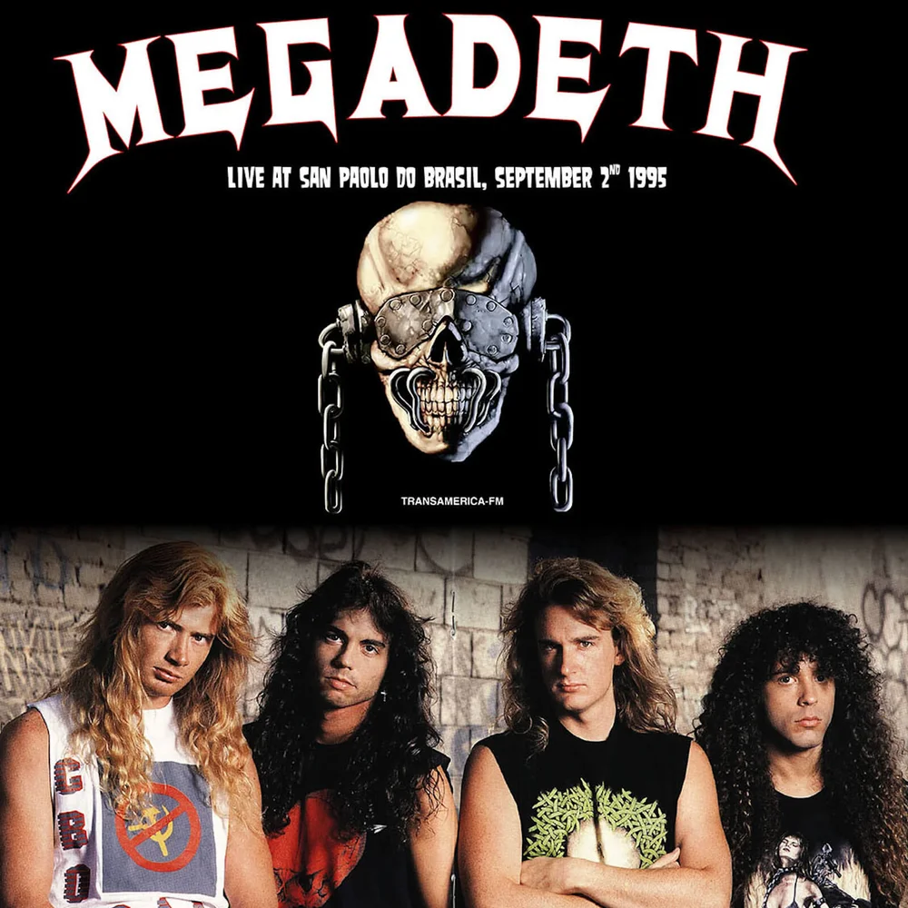 Megadeth - Sao Paulo Do Brasil September 2nd 1995 Vinyl (White)) Image 1