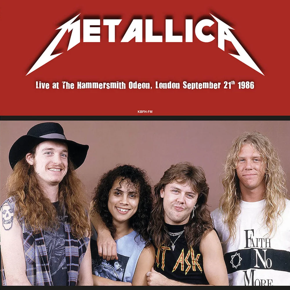 Metallica - Live At The Hammersmith Odeon London September 21st 1986 (Red Vinyl) Image 1