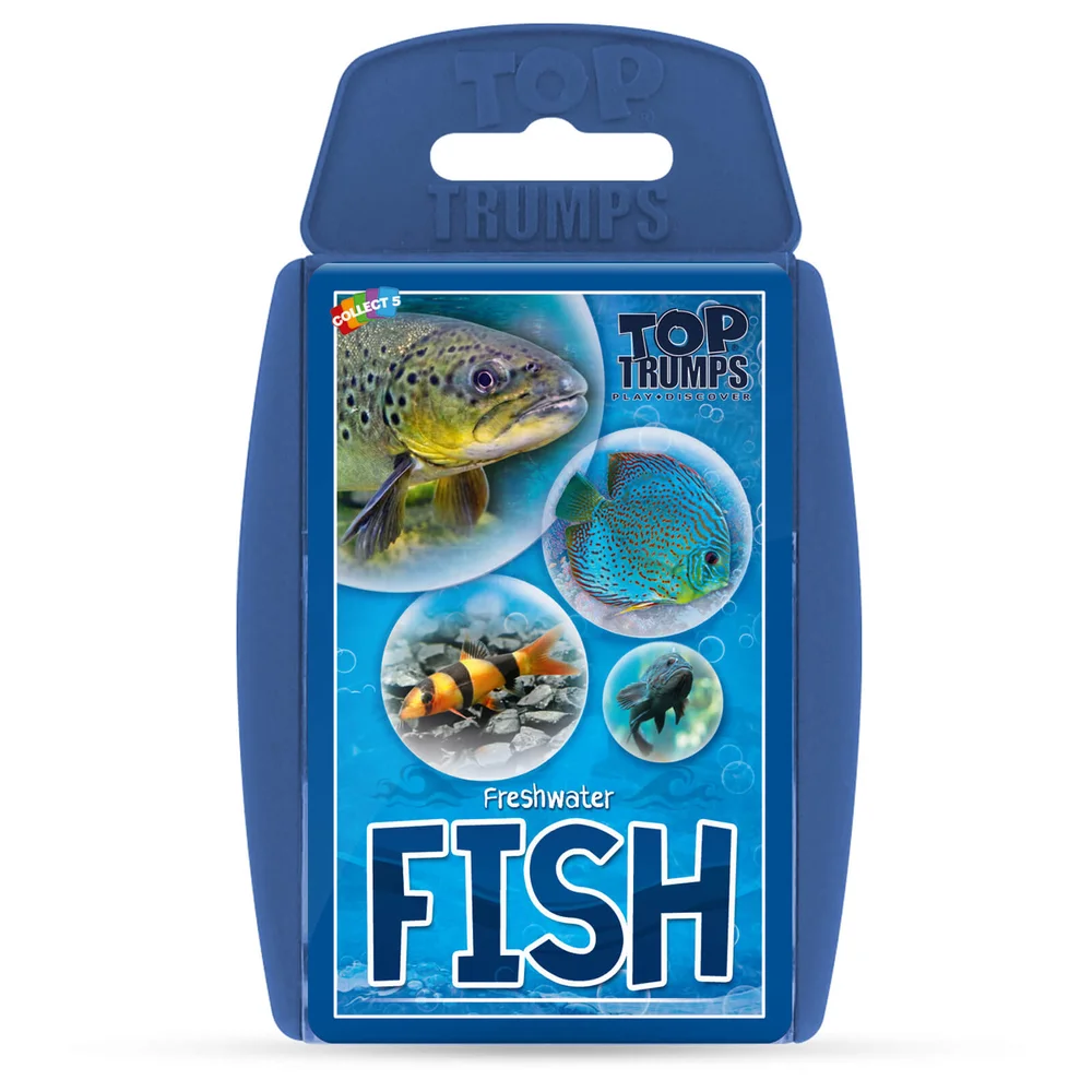 Top Trumps Card Game - Freshwater Fish Edition Image 1