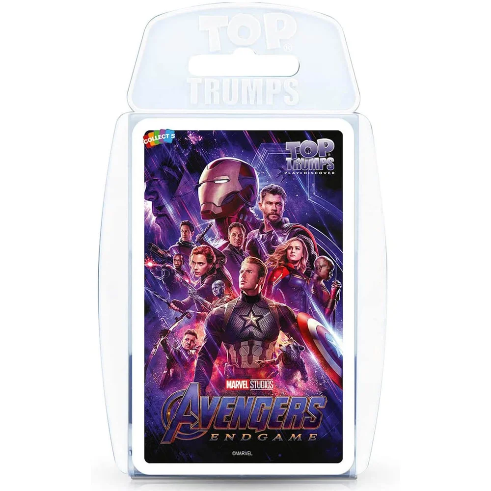 Top Trumps Card Game - Marvel Avengers Endgame Edition Image 1