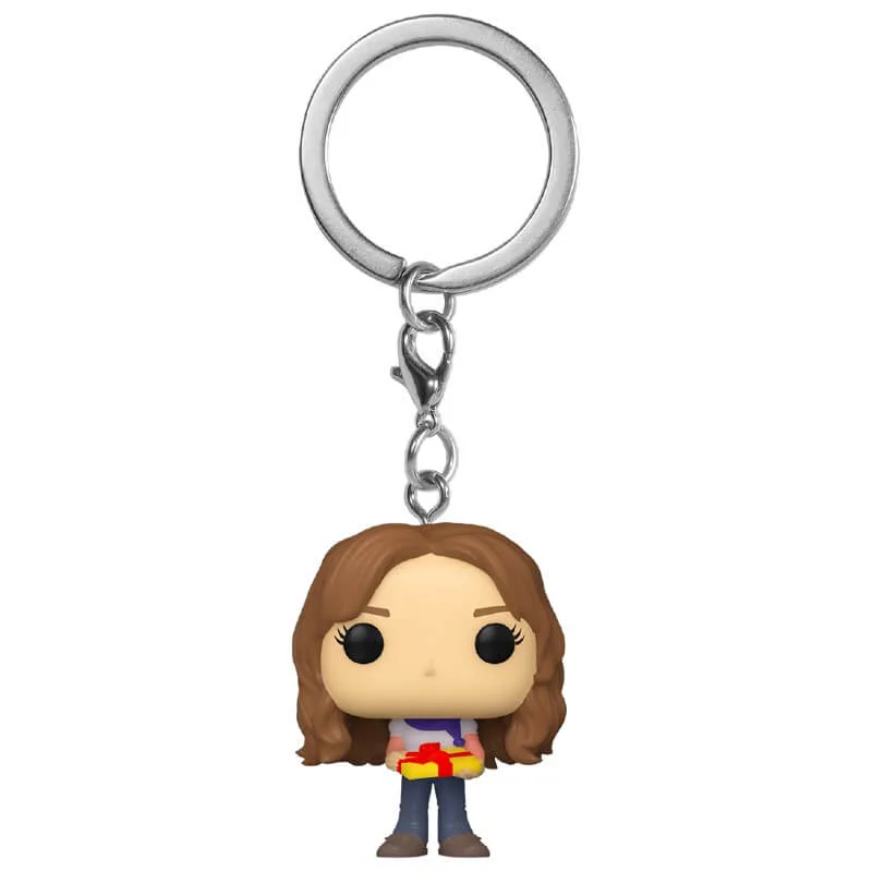 Harry Potter Holiday Hermoine Granger Pop! Keychain Image 1