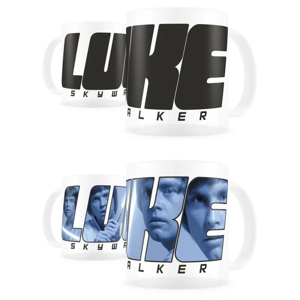 Star Wars Luke Thermal Glass Mug Image 1