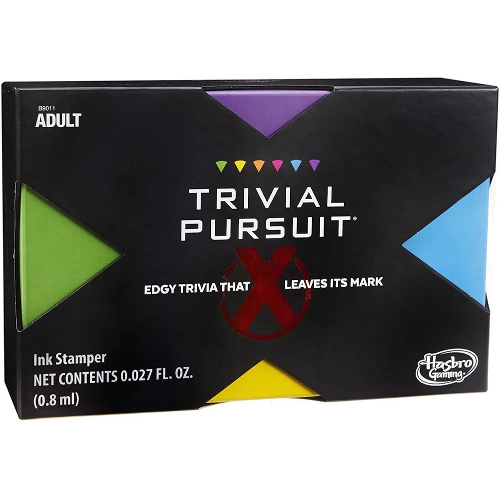 Hasbro Trivial Pursuit X Game - Adults Only Image 1
