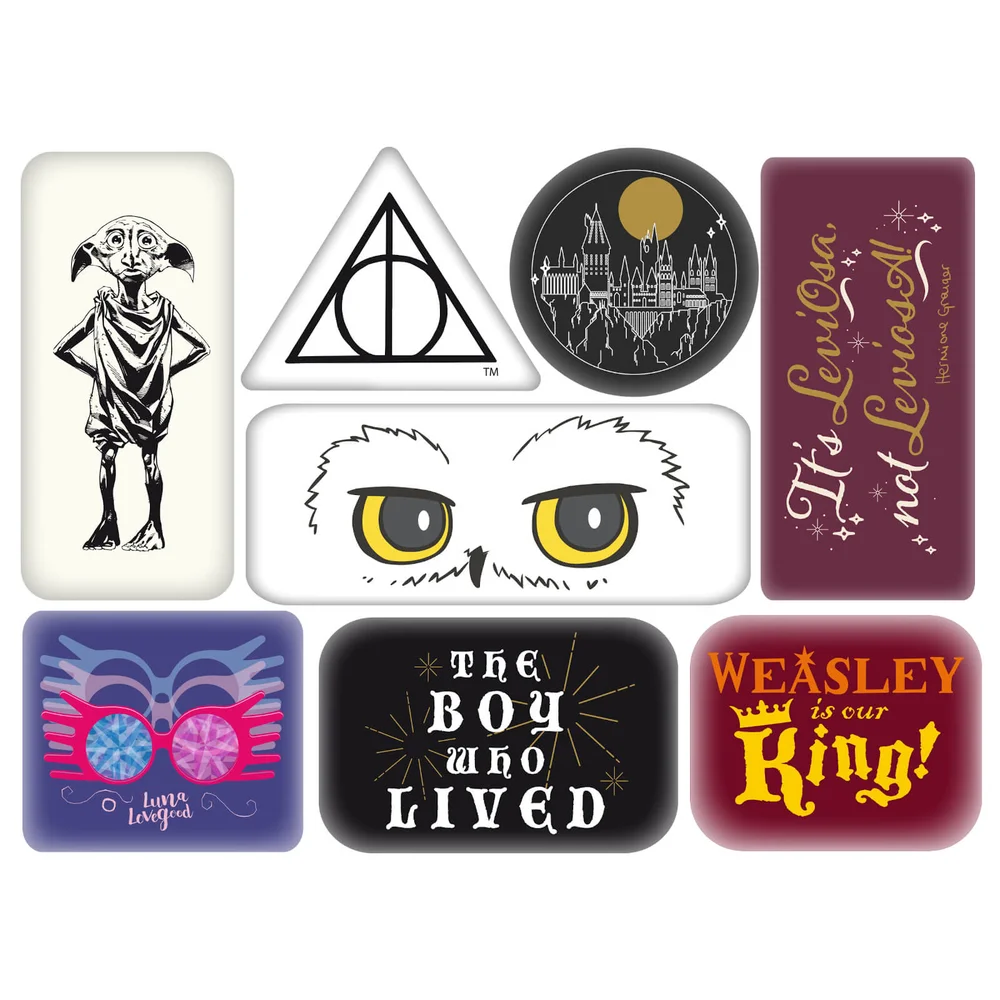Harry Potter Characters Magnet Set Image 1