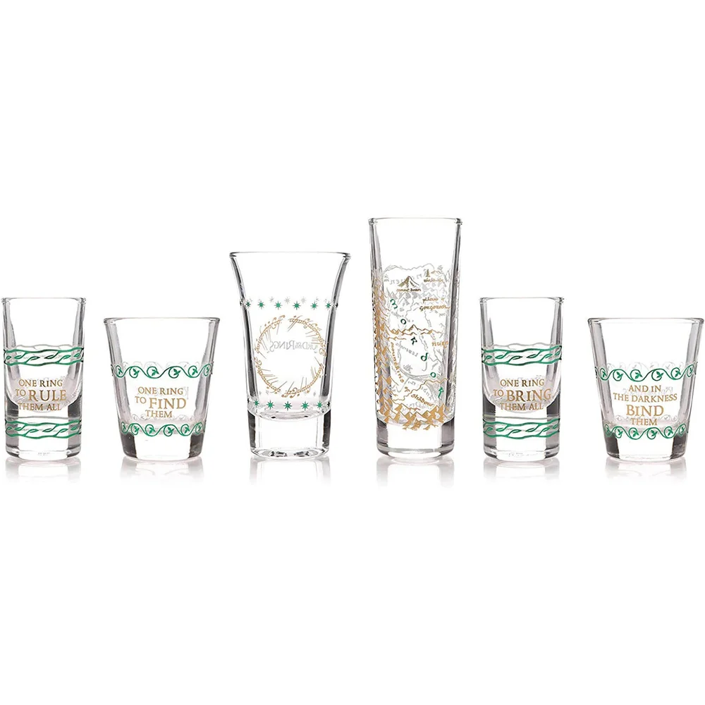 Lord of the Rings Shot Glass Set Image 1