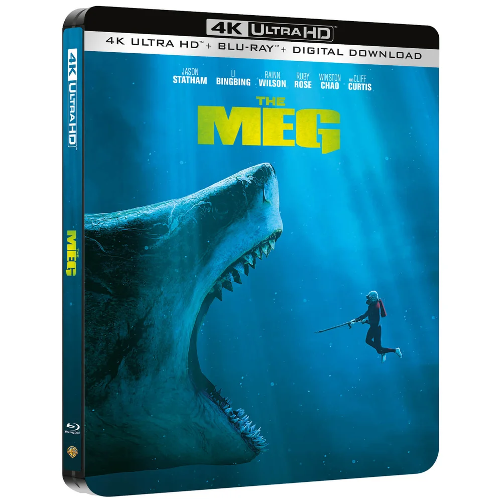 The Meg - 4K Ultra HD Limited Edition Steelbook (Includes 2D Blu-ray) Image 1