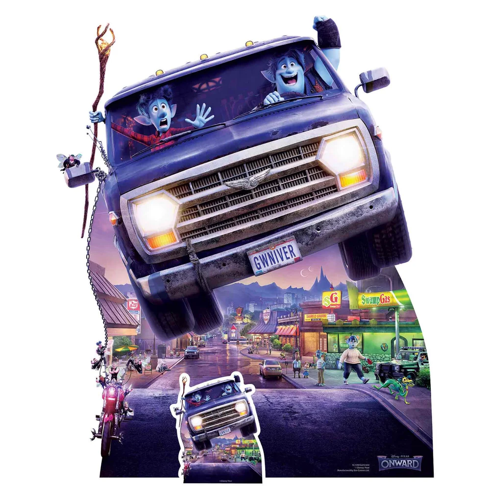 Onward Guinevere Lifesized Cardboard Cut Out Image 1